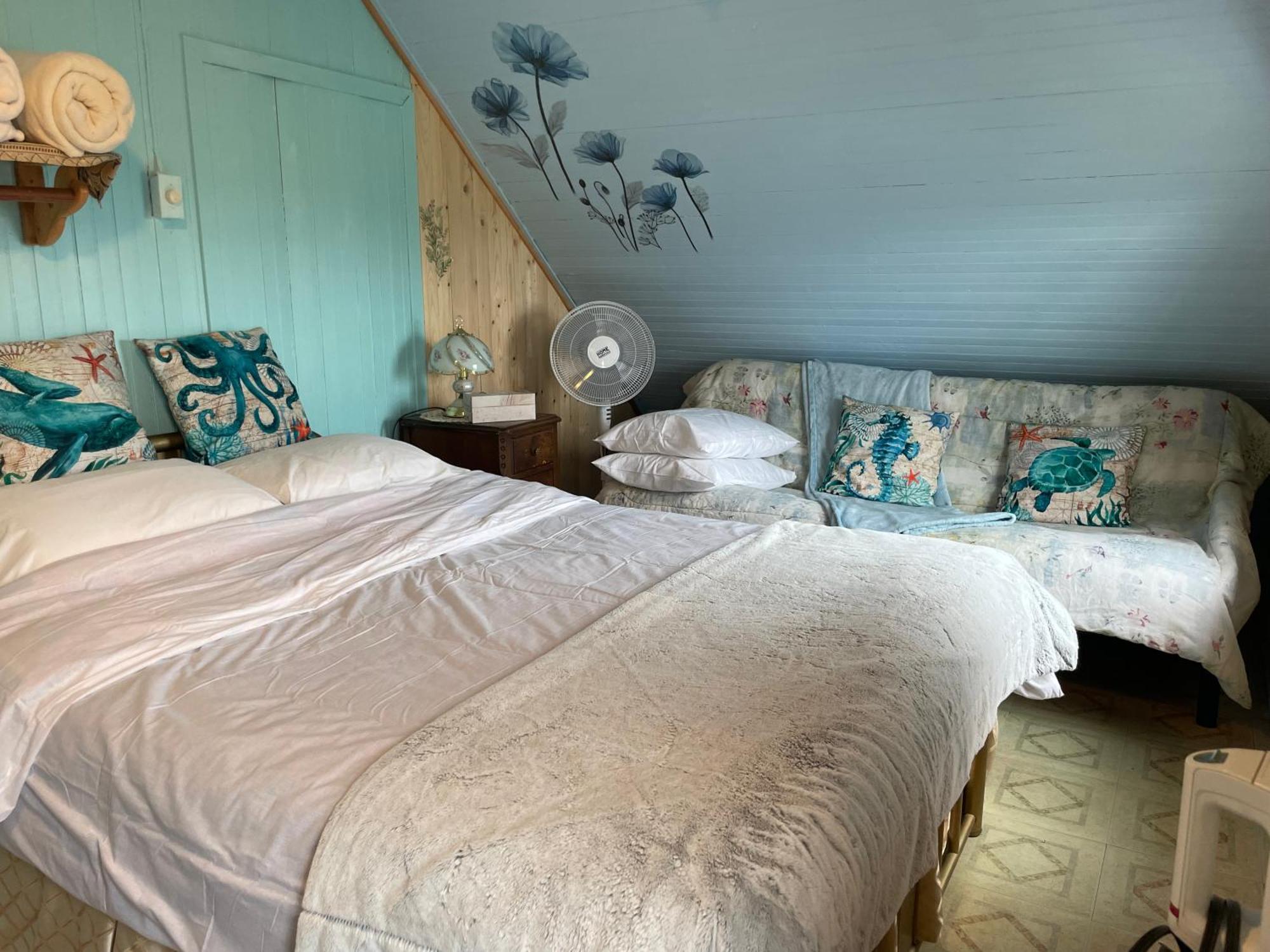 Gite La Belle Forillonne Chambre Bleu Ciel Gaspé Esterno foto